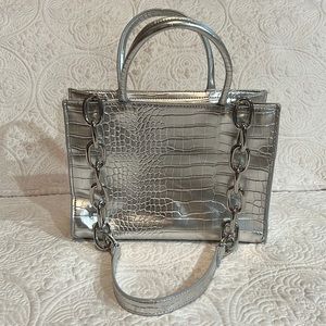 House of Want metallic bag,‎ NWOT